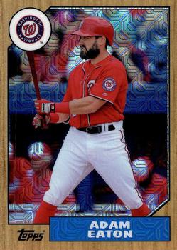 2017 Topps - 1987 Topps Baseball 30th Anniversary Chrome Silver Pack (Series Two) #87-AE Adam Eaton Front