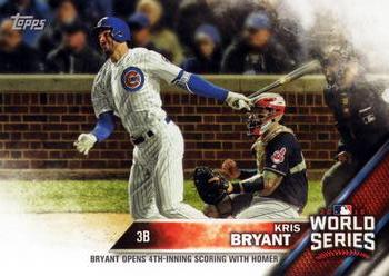 2016 Topps Chicago Cubs World Series Champions Blister Set #WS-8 Kris Bryant Front