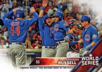 2016 Topps Chicago Cubs World Series Champions Blister Set #WS-11 Addison Russell Front