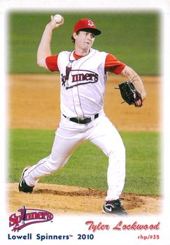 2010 Grandstand Lowell Spinners #NNO Tyler Lockwood Front