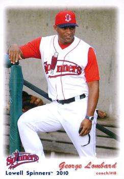 2010 Grandstand Lowell Spinners #NNO George Lombard Front