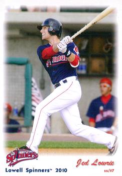 2010 Grandstand Lowell Spinners #NNO Jed Lowrie Front