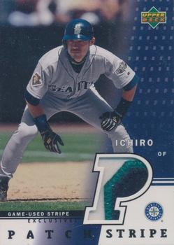 2003 Upper Deck - UD Patch Stripes Exclusives #PSE-IS Ichiro Front