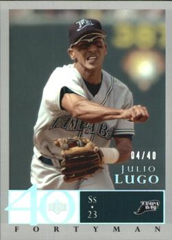 2003 Upper Deck 40-Man - Rainbow #356 Julio Lugo Front
