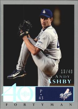 2003 Upper Deck 40-Man - Rainbow #526 Andy Ashby Front