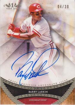 2017 Topps Tier One - Prime Performers Autographs #PPA-BL Barry Larkin Front