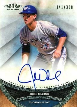 2017 Topps Tier One - Prime Performers Autographs #PPA-JOL John Olerud Front