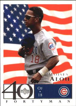 2003 Upper Deck 40-Man - Red White and Blue #478 Moises Alou Front