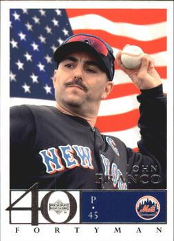 2003 Upper Deck 40-Man - Red White and Blue #616 John Franco Front