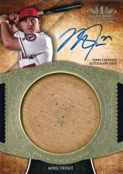 2017 Topps Tier One - Tier One Autographed Bat Knobs #BKA-MT Mike Trout Front