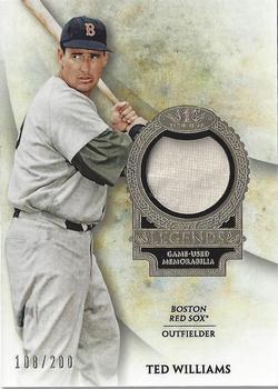 2017 Topps Tier One - Tier One Legends Relics #T1RL-TW Ted Williams Front