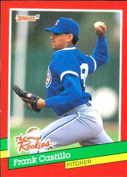 1991 Donruss The Rookies #20 Frank Castillo Front
