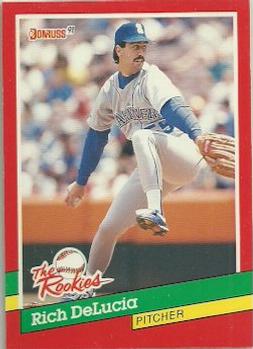 1991 Donruss The Rookies #2 Rich DeLucia Front