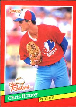 1991 Donruss The Rookies #44 Chris Haney Front