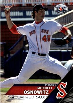 2017 Choice Salem Red Sox #19 Mitchell Osnowitz Front