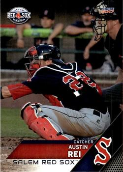 2017 Choice Salem Red Sox #23 Austin Rei Front