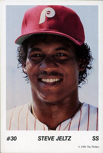 1985 Tastykake Philadelphia Phillies #NNO Steve Jeltz Front