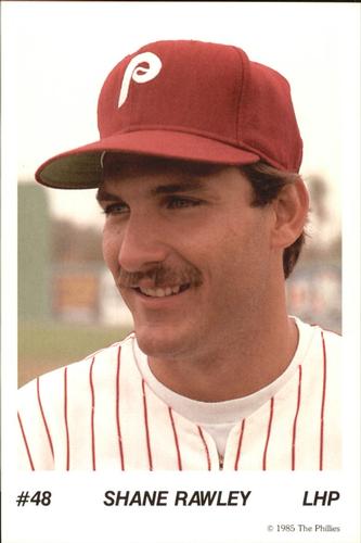 1985 Tastykake Philadelphia Phillies #NNO Shane Rawley Front