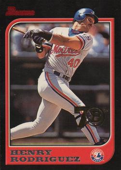 2017 Bowman - Bowman Buybacks 1997 Bowman Stamped Gold #47 Henry Rodriguez Front