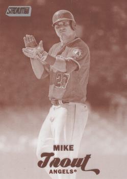 2017 Stadium Club - Sepia #233 Mike Trout Front