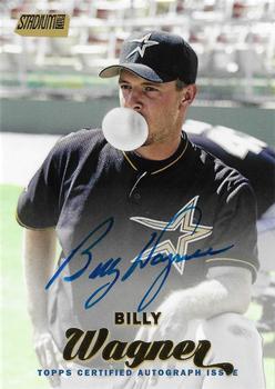 2017 Stadium Club - Autographs Gold Foil #SCA-BW Billy Wagner Front