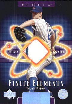 2003 Upper Deck Finite - Elements Game Jersey #FE-MP Mark Prior Front
