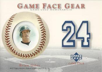 2003 Upper Deck Game Face - Game Face Gear #GG-BG Brian Giles Front