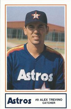 1989 Lennox Houston Astros #6 Alex Trevino Front
