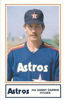 1989 Lennox Houston Astros #13 Danny Darwin Front