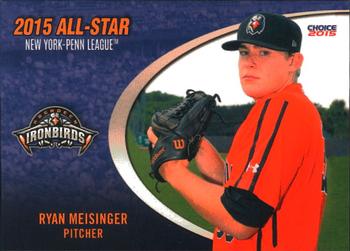 2015 Choice New York-Penn League All-Stars #2 Ryan Meisinger Front
