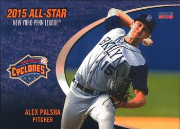 2015 Choice New York-Penn League All-Stars #5 Alex Palsha Front