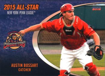 2015 Choice New York-Penn League All-Stars #18 Austin Bossart Front