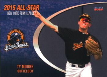 2015 Choice New York-Penn League All-Stars #26 Ty Moore Front