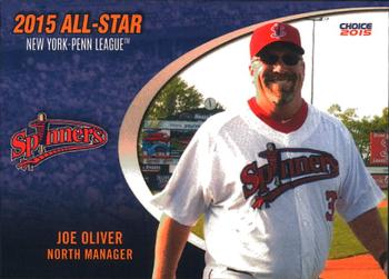 2015 Choice New York-Penn League All-Stars #60 Joe Oliver Front