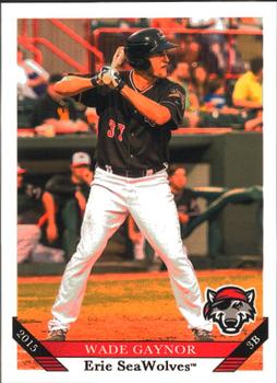 2015 Grandstand Erie SeaWolves #NNO Wade Gaynor Front