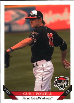 2015 Grandstand Erie SeaWolves #NNO Curt Powell Front