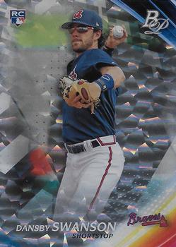 2017 Bowman Platinum - Ice #78 Dansby Swanson Front