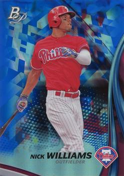 2017 Bowman Platinum - Top Prospects Royal Blue #TP-NW Nick Williams Front