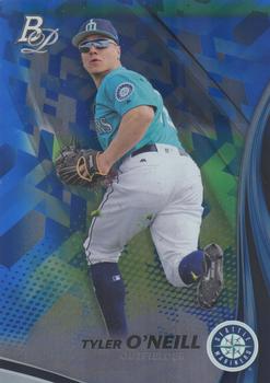 2017 Bowman Platinum - Top Prospects Royal Blue #TP-TO Tyler O'Neill Front