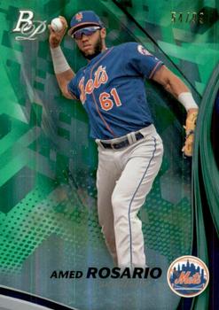 2017 Bowman Platinum - Top Prospects Green #TP-AR Amed Rosario Front