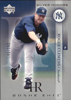 2003 Upper Deck Honor Roll - Silver #5 Roger Clemens Front