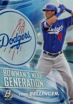 2017 Bowman Platinum - Bowman's Next Generation #BNG-CB Cody Bellinger Front