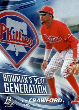2017 Bowman Platinum - Bowman's Next Generation #BNG-JC J.P. Crawford Front