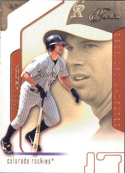 2002 Flair #14 Todd Helton Front
