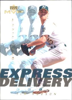 2003 Upper Deck MVP - Express Delivery #ED14 Tim Hudson Front