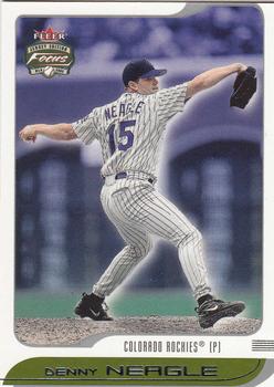 2002 Fleer Focus Jersey Edition #182 Denny Neagle Front