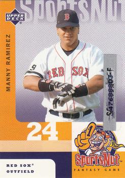 2003 Upper Deck MVP - SportsNut #SN8 Manny Ramirez Front