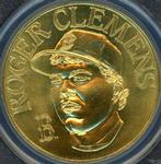 1990 Bandai Sport Star Collector Coins #NNO Roger Clemens Front
