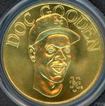 1990 Bandai Sport Star Collector Coins #NNO Doc Gooden Front
