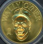 1990 Bandai Sport Star Collector Coins #NNO Wally Joyner Front